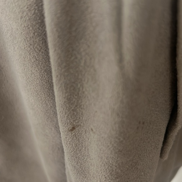 MICHAEL HOBAN X NORTH BEACH VINTAGE GRAY LEATHER BLAZER JACKET - Picture 5 of 12